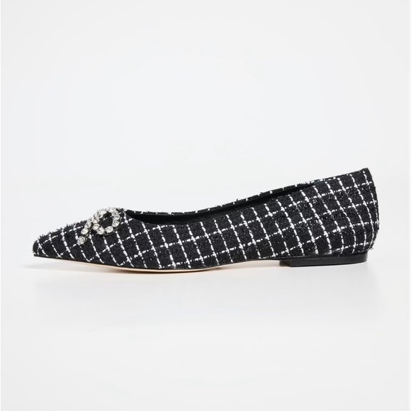 Larroude plaid bow Flats - Picture 5 of 5